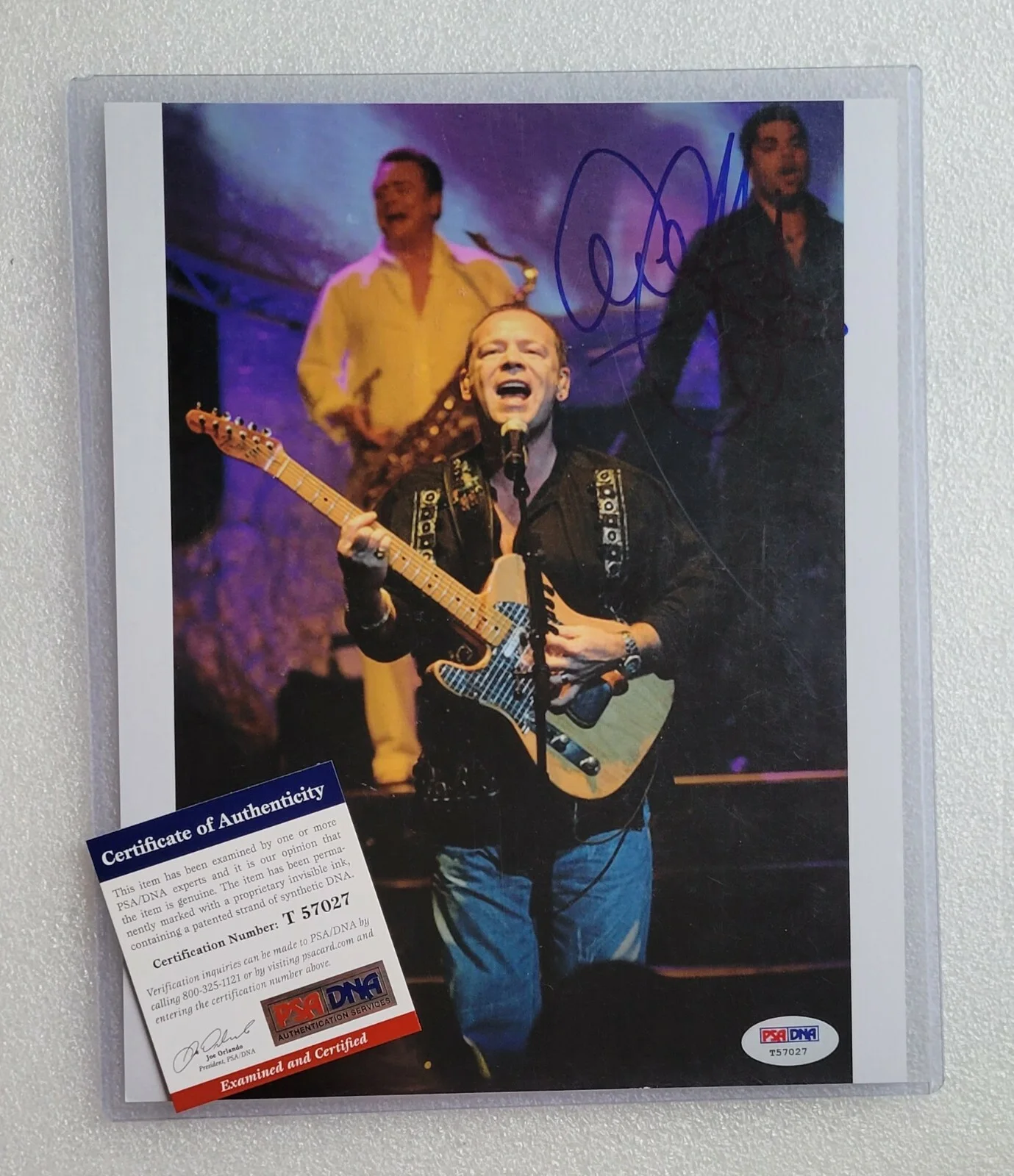 UB40 ALI CAMPBELL SIGNED PHOTO PSA/DNA COA MUSIC BAND SINGER AUTOGRAPHED 8X10, изображение 5