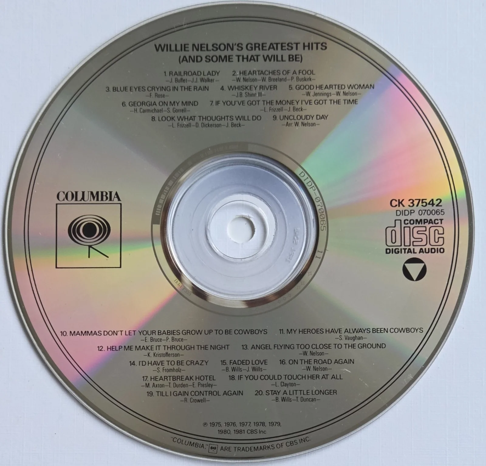 WILLIE NELSON SIGNED CD DISPLAY BECKETT BAS COA COUNTRY MUSIC SINGER AUTOGRAPHED, image 5