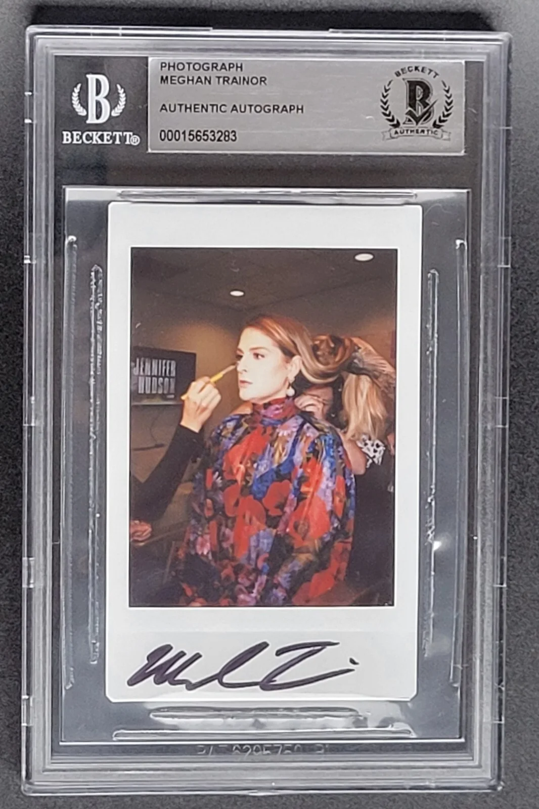 MEGHAN TRAINOR SIGNED SLABBED BECKETT BAS COA MUSIC SINGER POP AUTOGRAPHED PHOTO, изображение 4