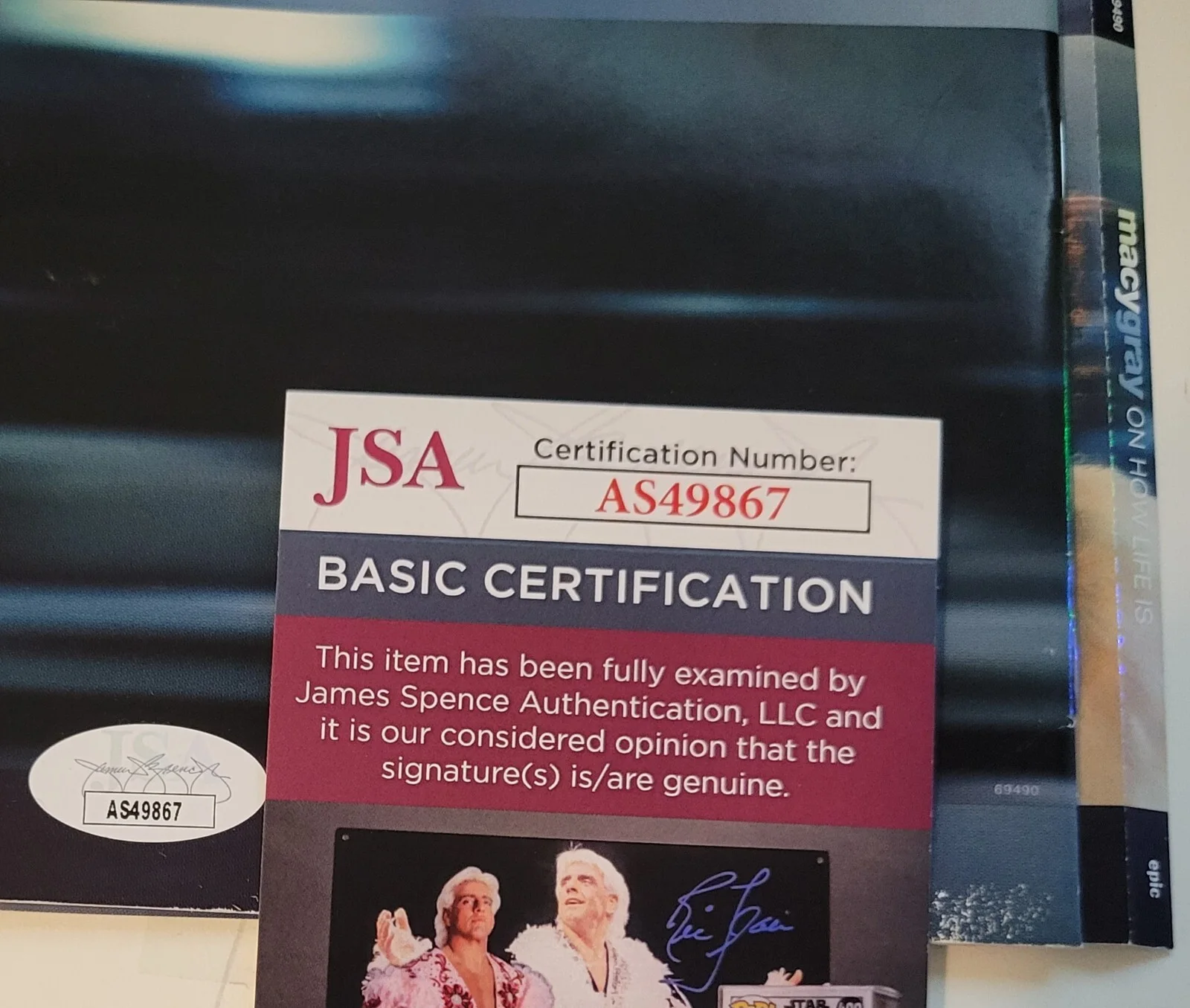 MACY GRAY CD DISPLAY JSA COA MAC SIGNED MUSIC SINGER AUTOGRAPHED ON HOW LIFE IS, image 4