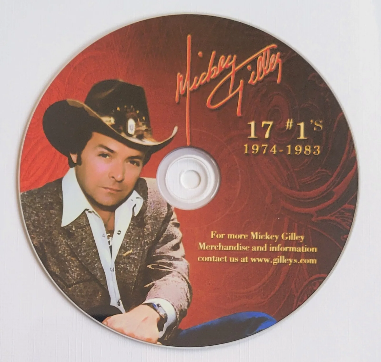 MICKEY GILLEY SIGNED CD DISPLAY BECKETT BAS COA AUTOGRAPHED COUNTRY MUSIC SINGER, изображение 5