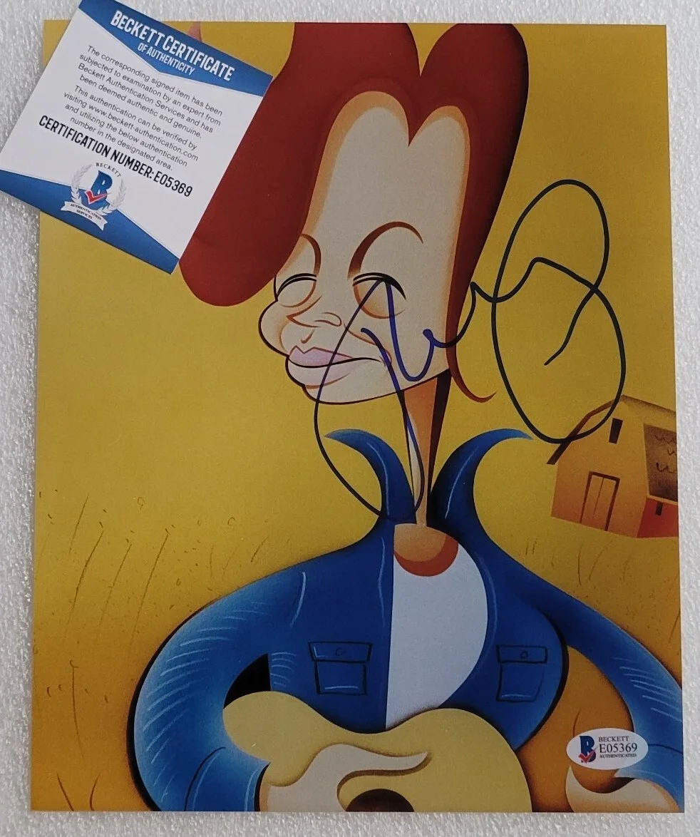 JOHN COUGAR MELLENCAMP SIGNED 8X10 PHOTO BECKETT BAS COA ACTOR AUTOGRAPHED, изображение 5