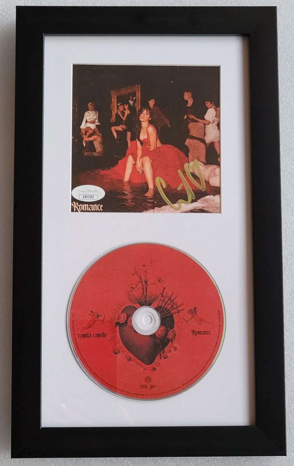 CAMILA CABELLO CD DISPLAY JSA CERTIFIED COA SIGNED ROMANCE MUSIC AUTOGRAPHED, image 5
