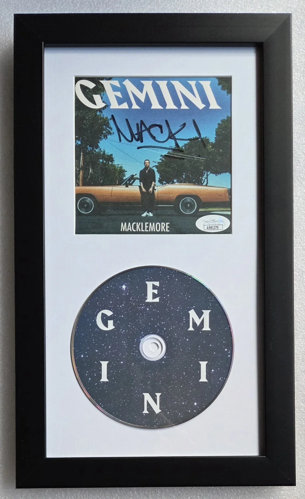 MACKLEMORE CD DISPLAY JSA CERTIFIED COA SIGNED MUSIC AUTOGRAPHED GIFT PRESENT, image 2