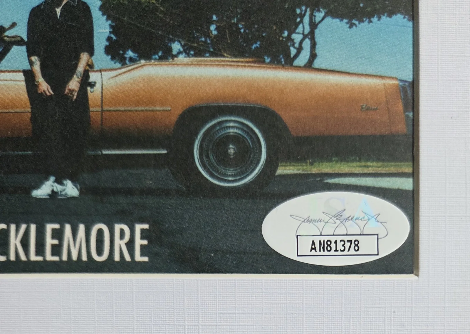 MACKLEMORE CD DISPLAY JSA CERTIFIED COA SIGNED MUSIC AUTOGRAPHED GIFT PRESENT, image 4