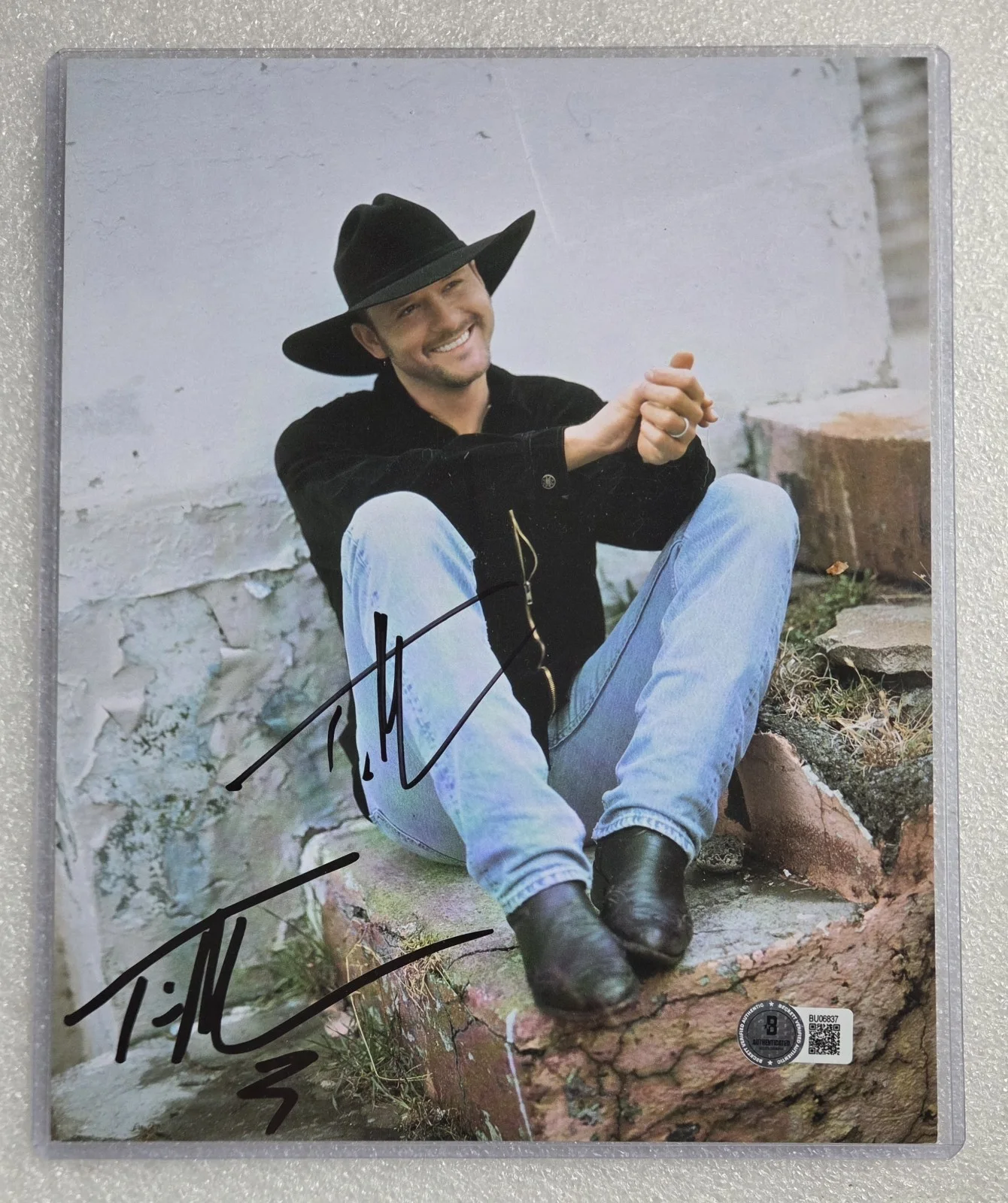 TIM MCGRAW SIGNED PHOTO BECKETT 8X10 BAS COA COUNTY MUSIC SINGER AUTOGRAPHED, изображение 2