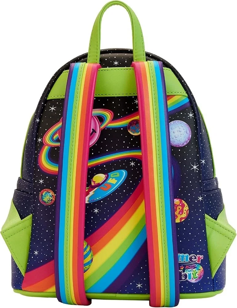 Loungefly Lisa Frank Cosmic Alien Ride Backpack Brand New With Tags, image 5