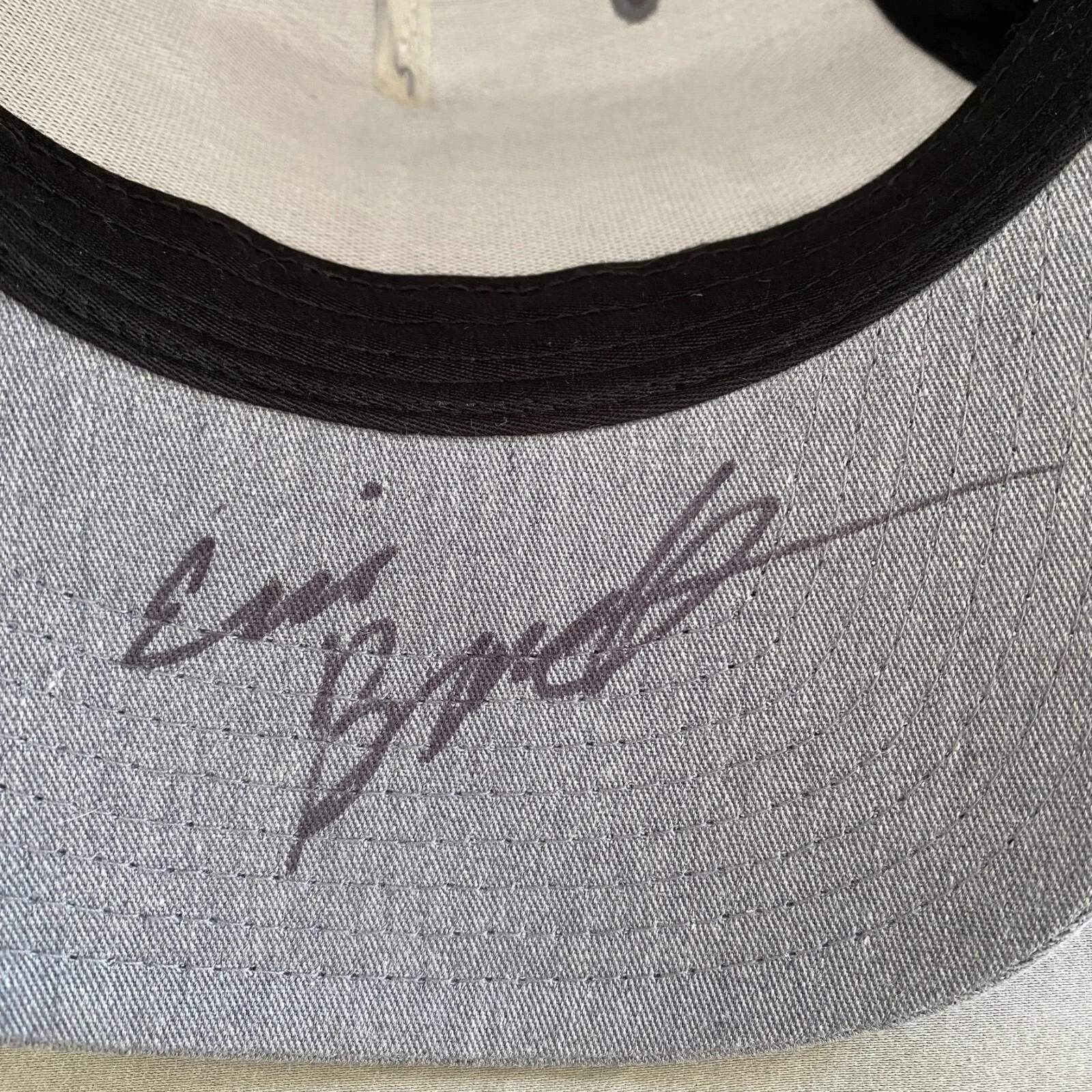 Signed Eric Burgett Trucker Hat, image 3