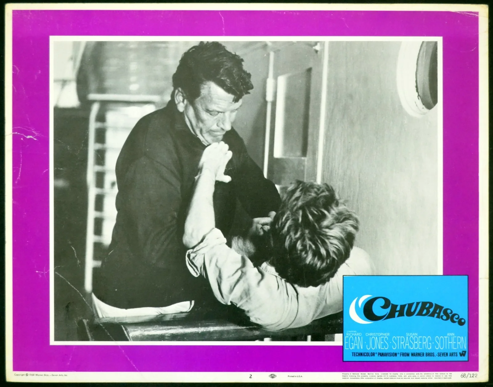 CHUBASCO 1968 Christopher Jones, Susan Strasberg 3 LOBBY CARDS, image 2