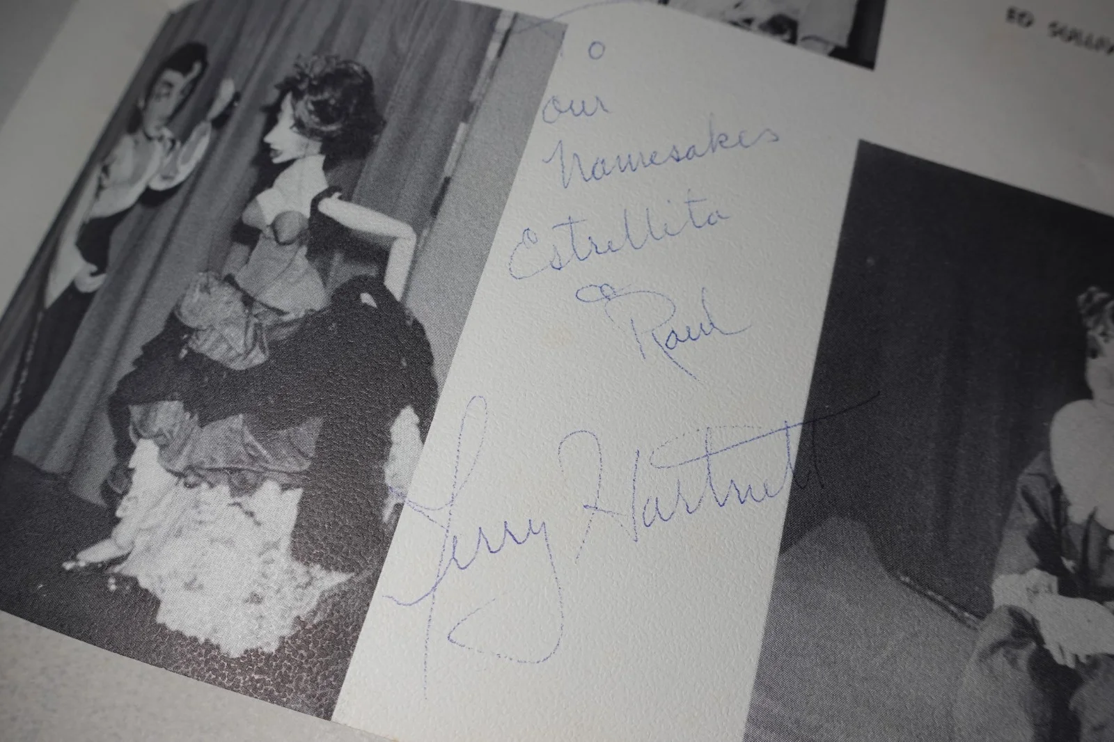 Jerry Hartnett — Jerry Hartnett SIGNED Marionette Musicale Puppets Vintage Promotional Brochure, изображение 5