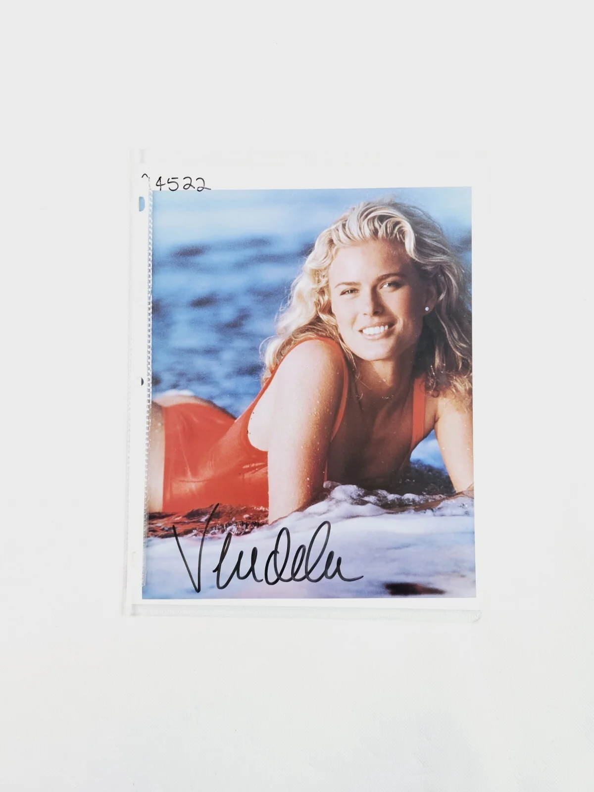 Vendela Kirsebom — Vendela Kirsebom Signed Autographed 8x10 Photo w/ COA Pin-Up Glossy Risque Pic