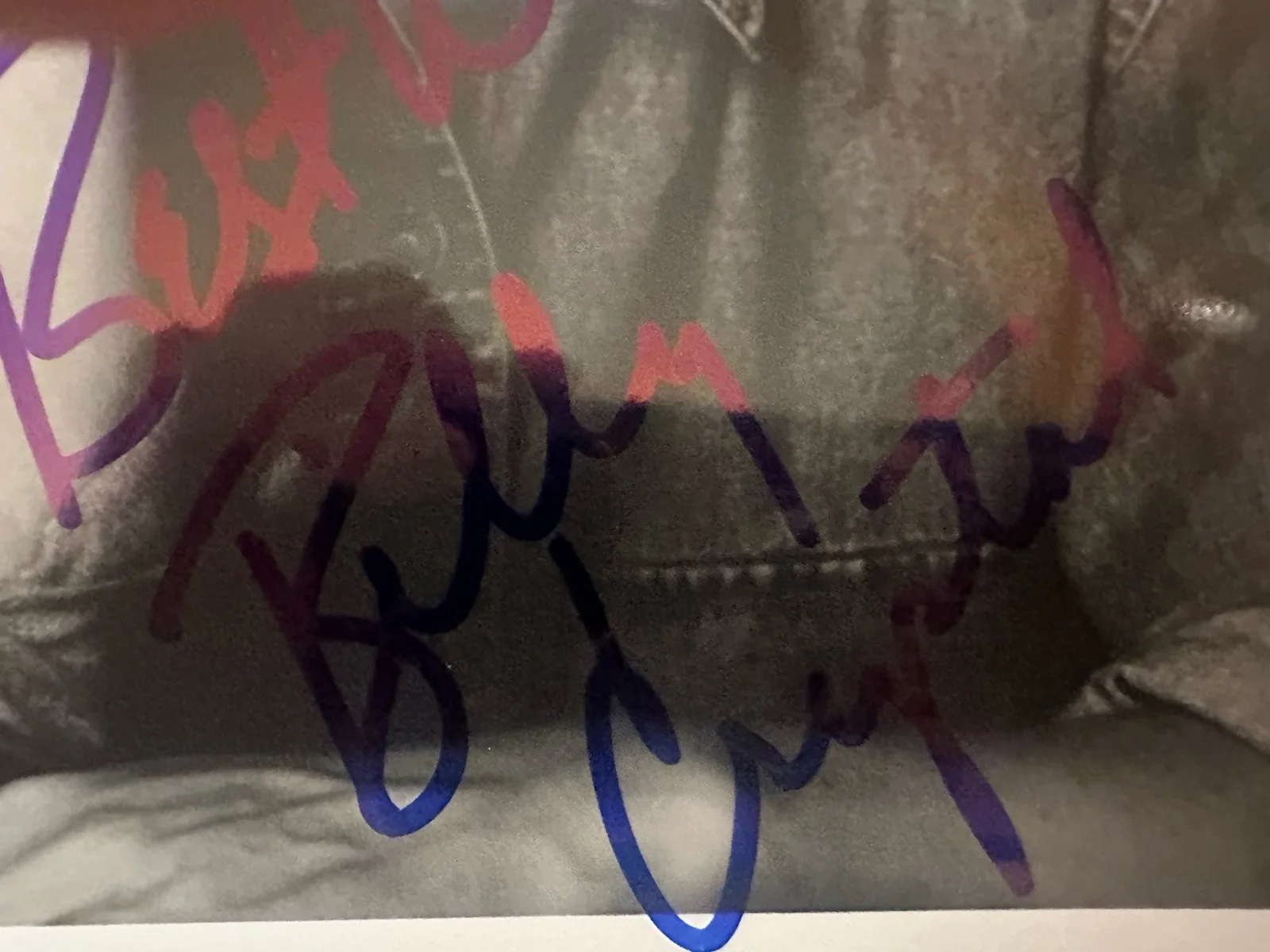 Billy Crystal Autographed 8x10 Black And White photo, image 5