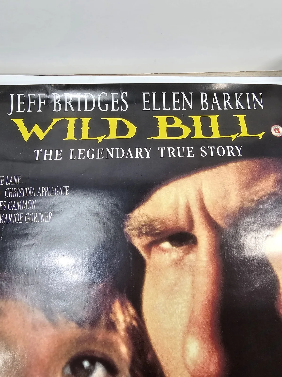 Wild Bill Jeff Bridges Ellen Barkin John Hurt 1995 Movie Poster A2 Vintage Store, изображение 3