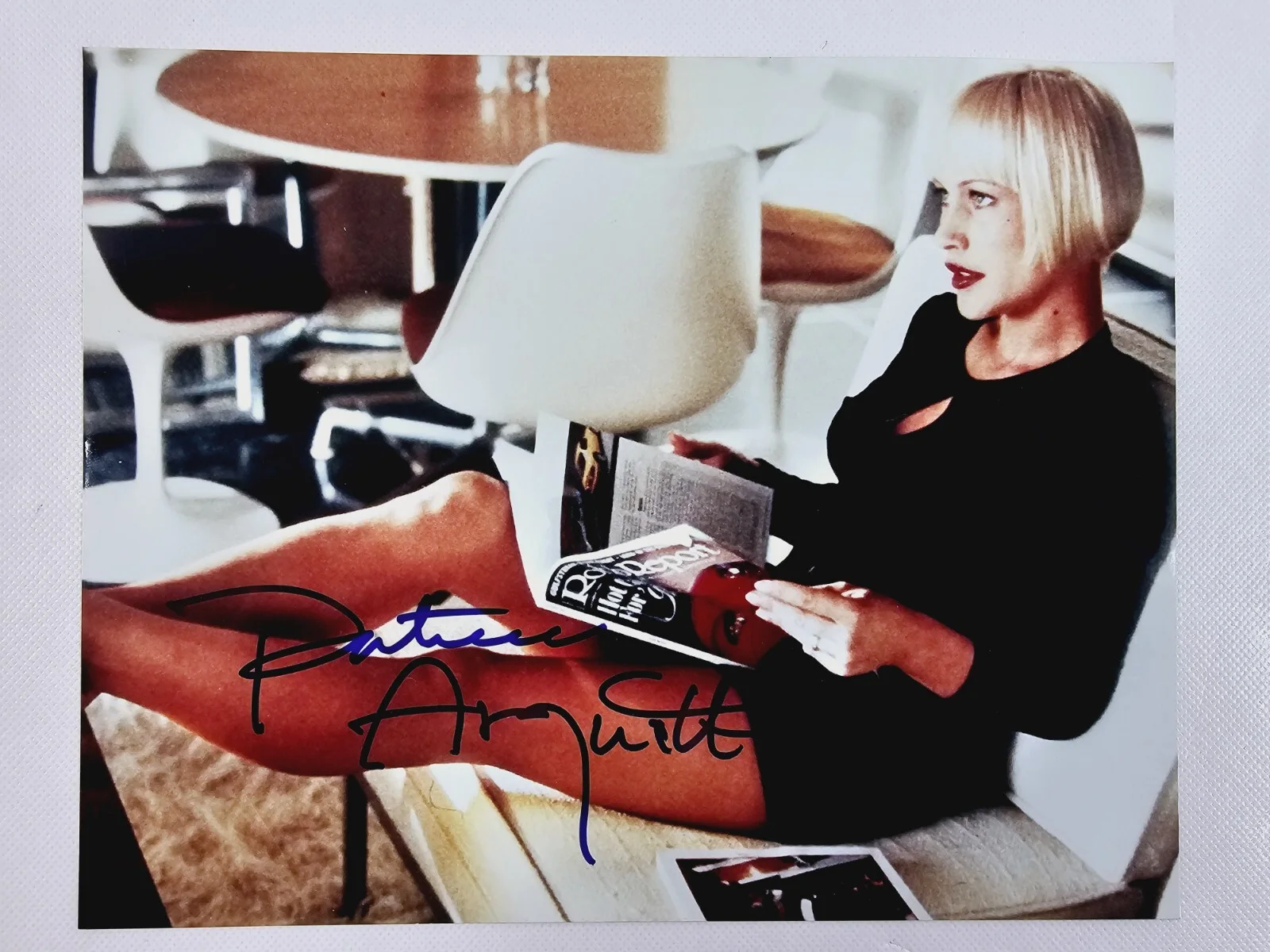 Patricia Arquette — Patricia Arquette Signed Autographed 8x10 Photo w/ COA Pin-Up Glossy Risque Pic, изображение 3