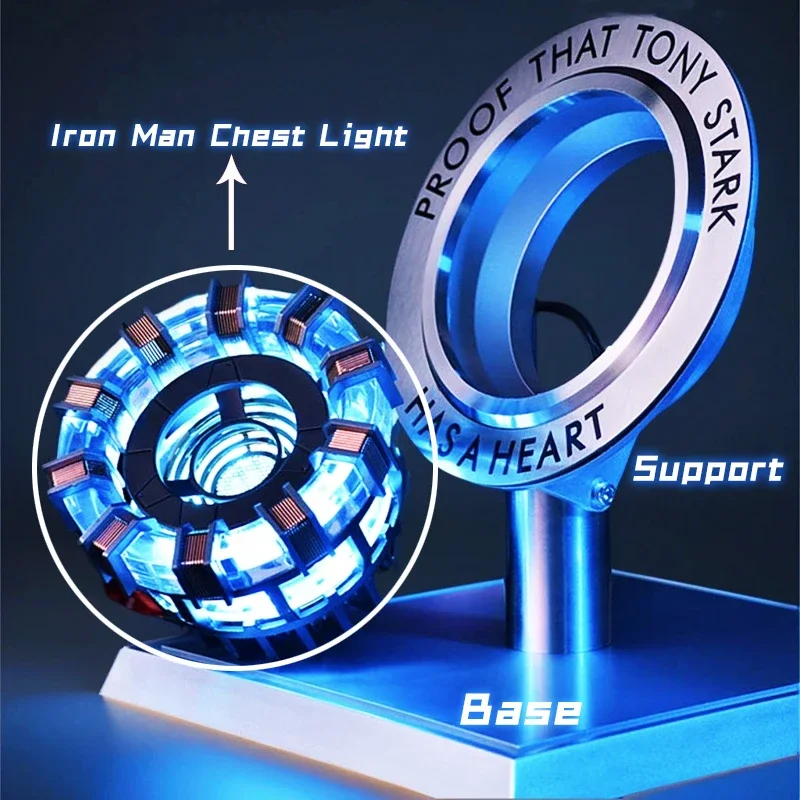 Sale: MK1 MK2 Iron Man Arc Reactor Proof that Tony Stark Has A Heart Avengers, изображение 5