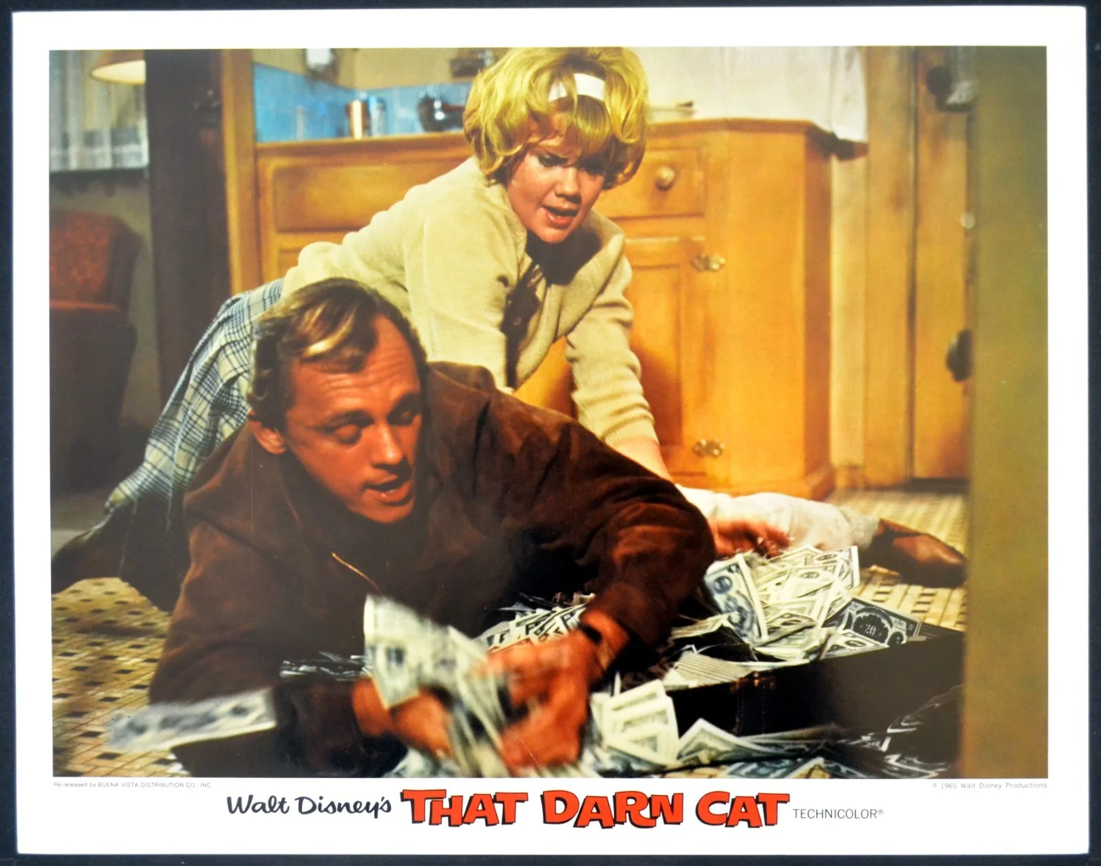 THAT DARN CAT 1965 Hayley Mills, Dean Jones, Dorothy Provine 6 LOBBY CARDS, image 4