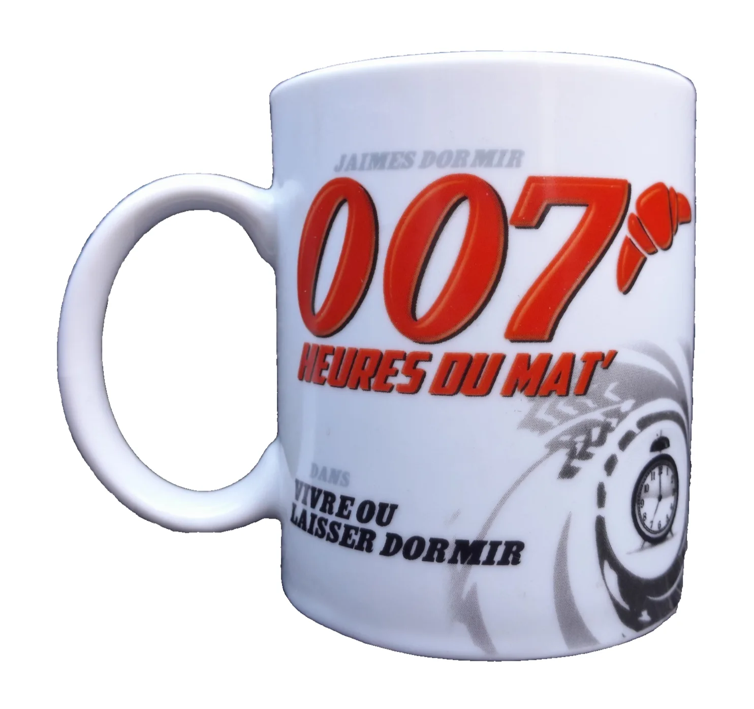 JAMES BOND 007 FRENCH CERAMIC COFFEE MUG By STAR MUGS CAFE, изображение 2