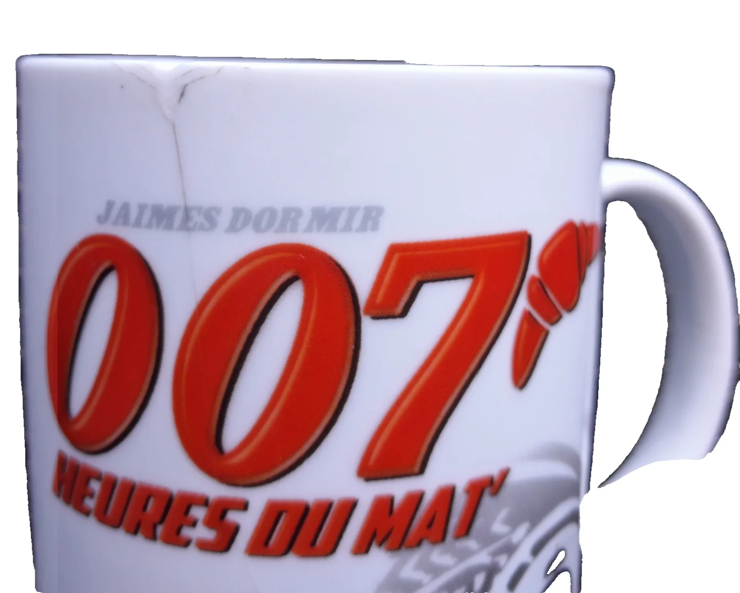 JAMES BOND 007 FRENCH CERAMIC COFFEE MUG By STAR MUGS CAFE, изображение 3