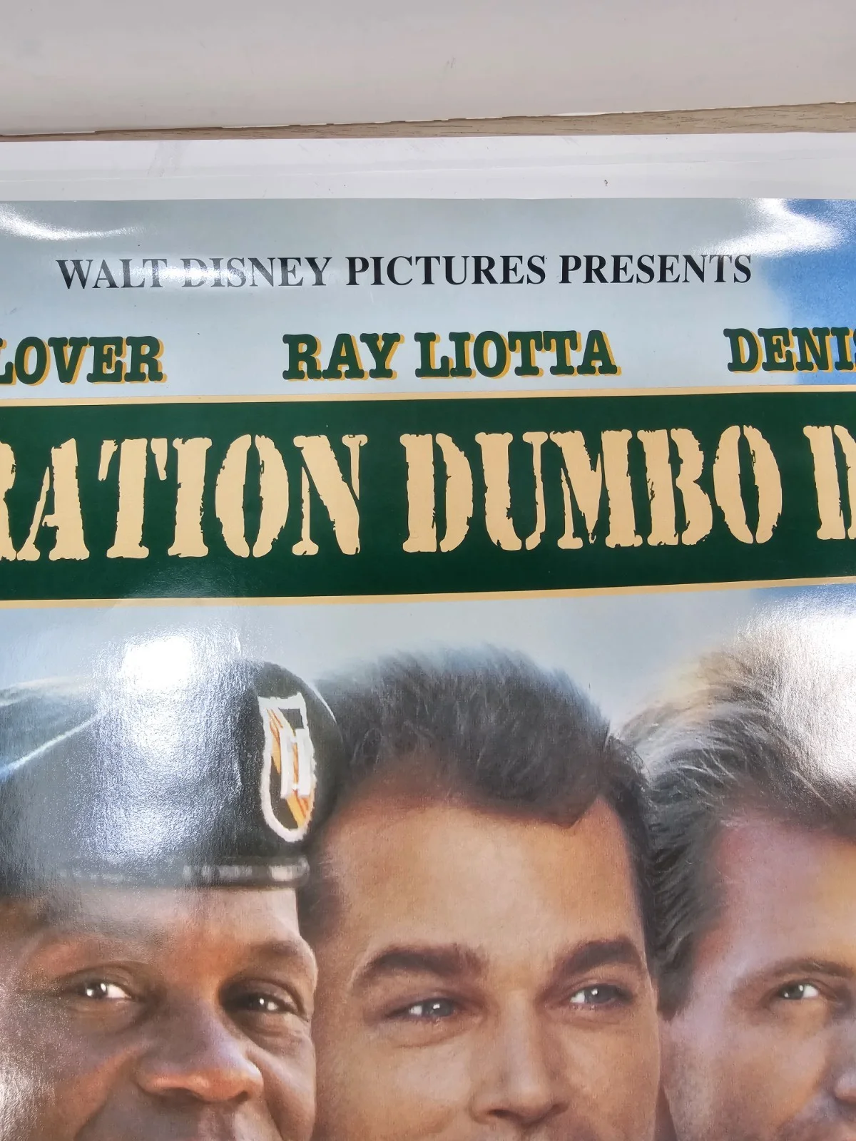 Operation Dumbo Drop Store Movie Film Poster UK Disney 42x59cm Danny Glover, изображение 3