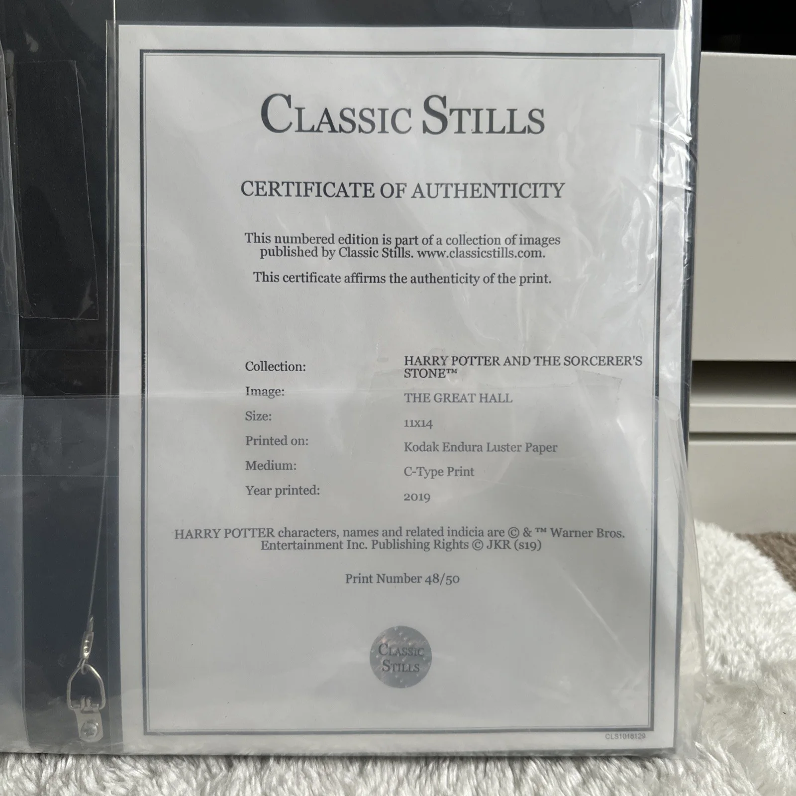 The Great hall Framed Classic Stills 11x14 2019 Print Number 48/50, image 5