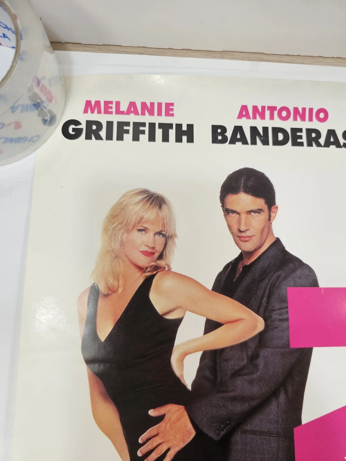 Two Much Melanie Griffith Antonio Banderas Daryl Hannah Movie Poster A2 59x42cm, image 2