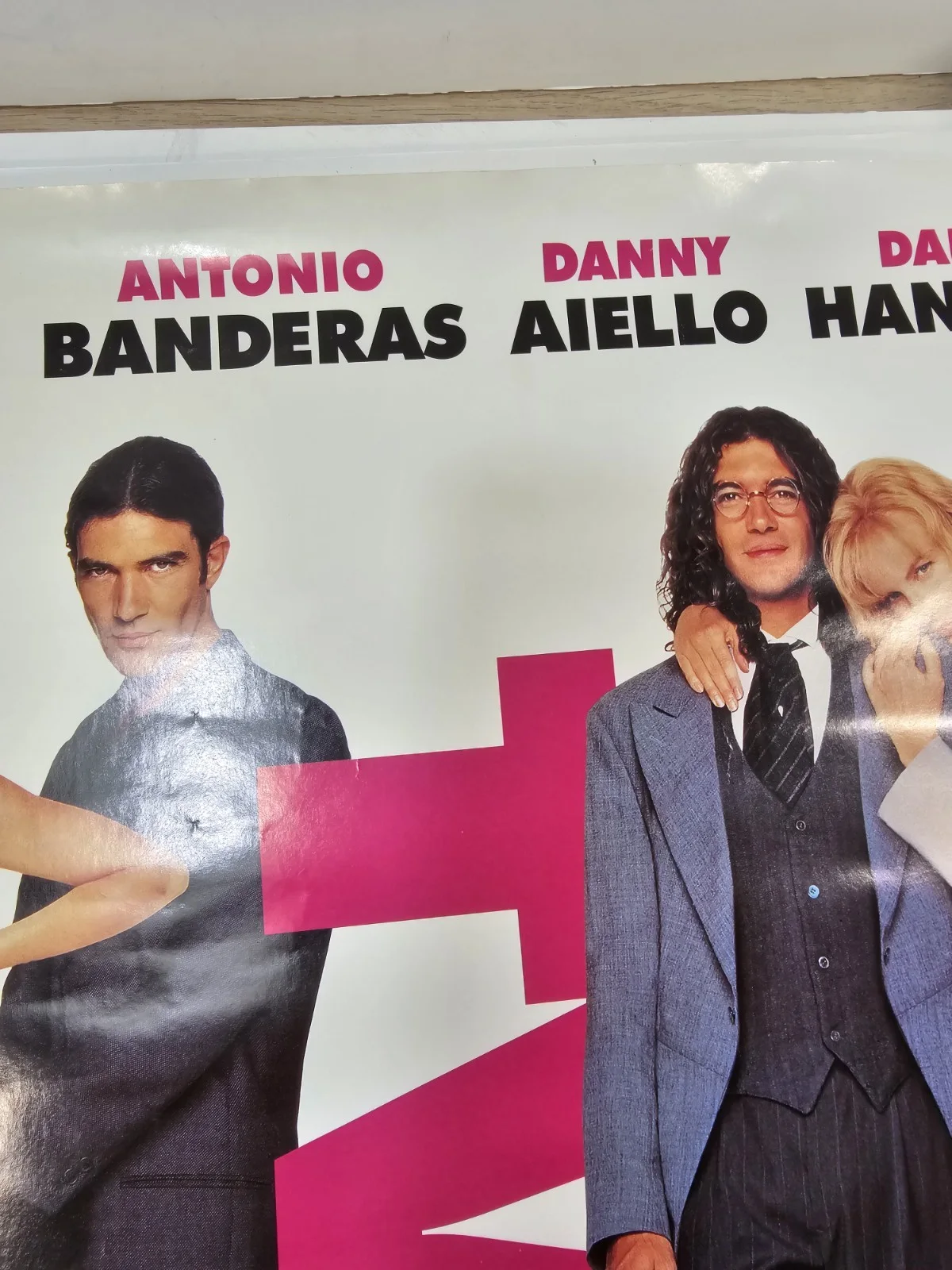 Two Much Melanie Griffith Antonio Banderas Daryl Hannah Movie Poster A2 59x42cm, image 3