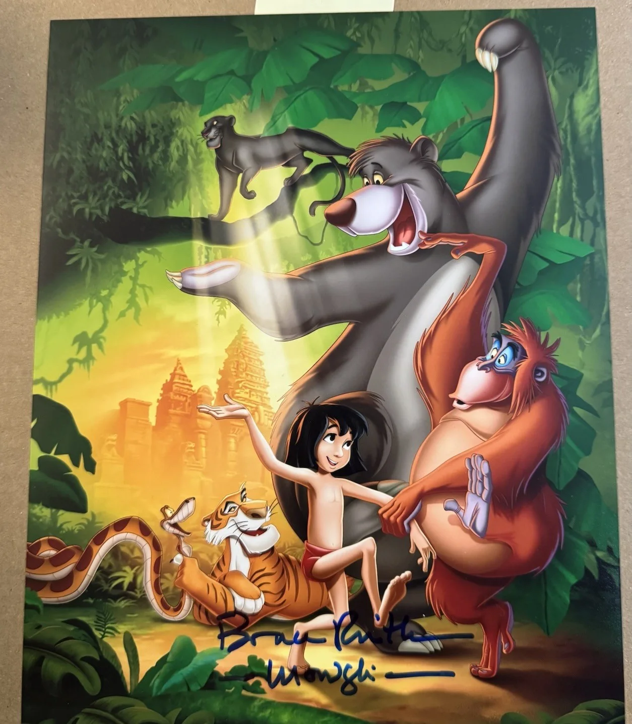 Bruce Reitherman — Bruce Reitherman THE JUNGLE BOOK Original Autographed 8X10 Photo