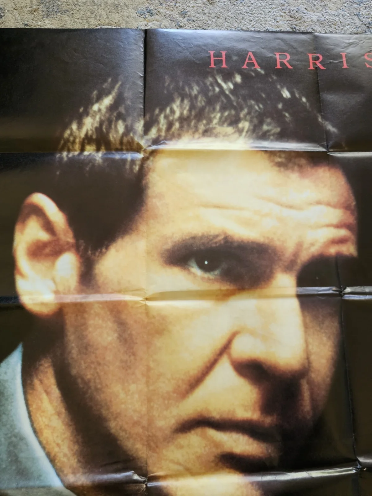 Presumed Innocent (1990) Original British Large Lobby Film Poster Harrison Ford, image 4