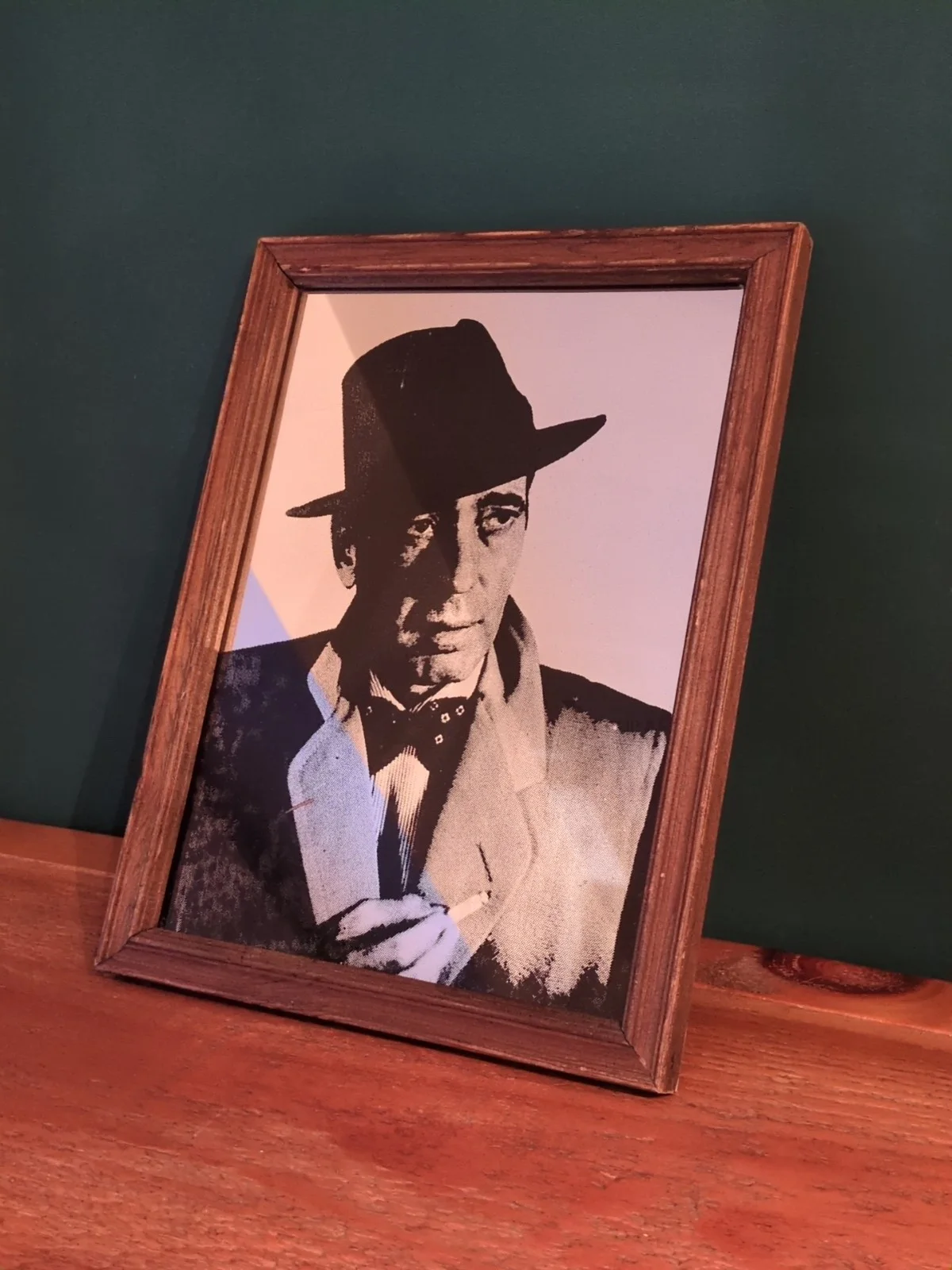 Humphrey Bogart Casablanca Picture Mirror Retro Vintage 1940's Film Nostalgia, изображение 2