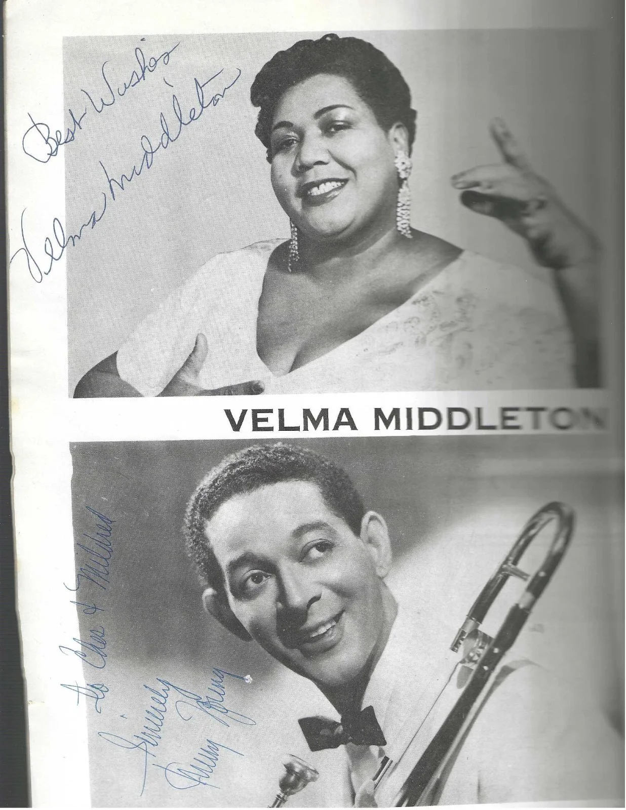 Louis Armstrong Autographed Concert Program Jazz Musician Trumpeter JSA Letter, изображение 5