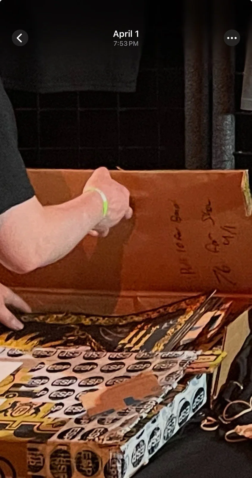 DOWN Poster 18x24 San Antonio TX 4-1 2025 Tour Black Gold Authentic Autographed, image 2