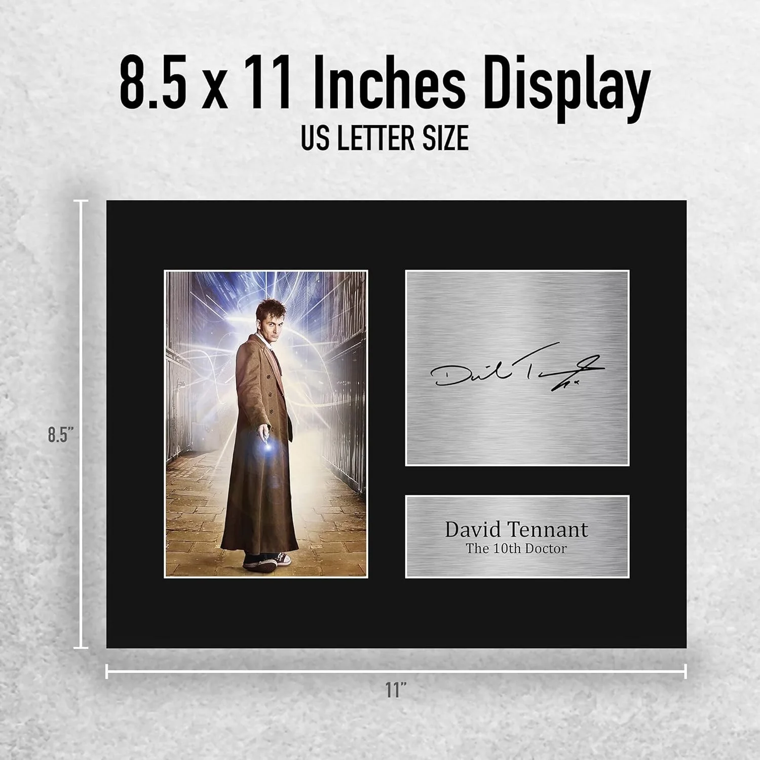David Tennant — David Tennant Dr Who Autograph Print Fan Gift TV Show Memorabilia, image 4