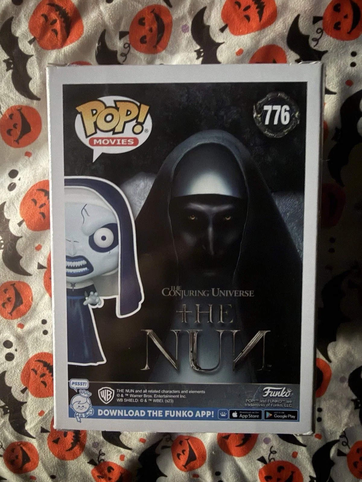 BONNIE AARONS — BONNIE AARONS SIGNED THE NUN FUNKO POP 776 EXCLUSIVE CONJURING AUTOGRAPH, изображение 2