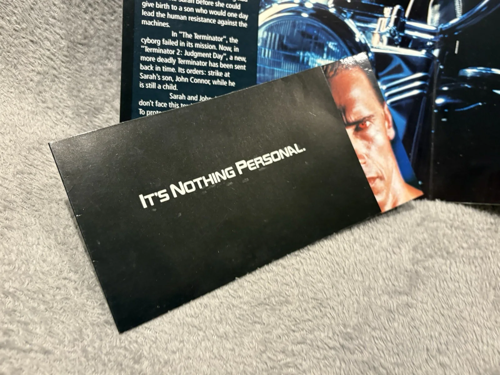 Terminator 2 - Multimedia Screening Ticket & Brochure - Arnold Schwarzenegger -, image 4