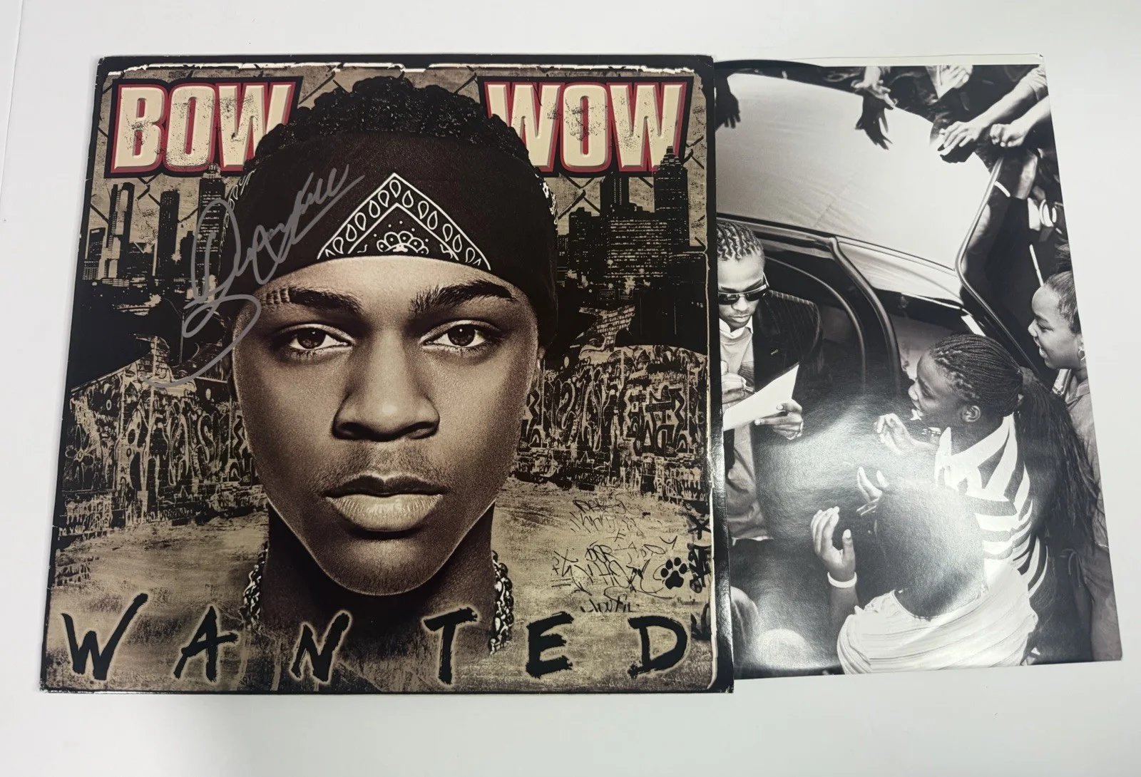 Lil Bow Wow autographed “Wanted” 12 inch signed vinyl record album - PSA COA!, image 5