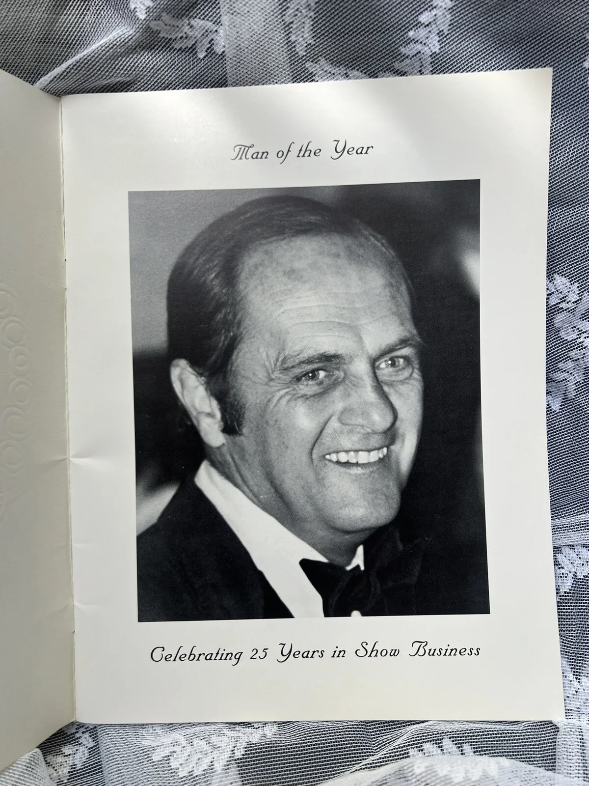 Bob Newhart 1985 Man of The Year Program Celebrating 25 Years In Show Business, изображение 4