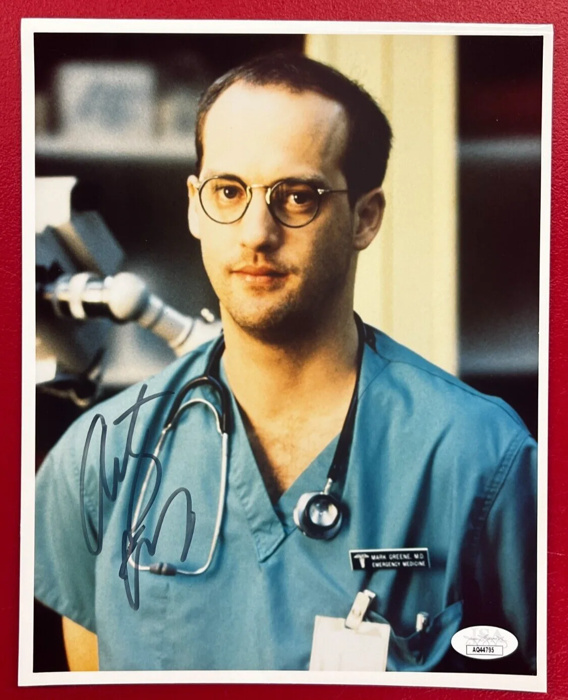 Anthony Edwards — Anthony Edwards Autographed 8x10 Photo JSA w/COA "ER" Actor Dr. Greene TV AUTO!, image 2