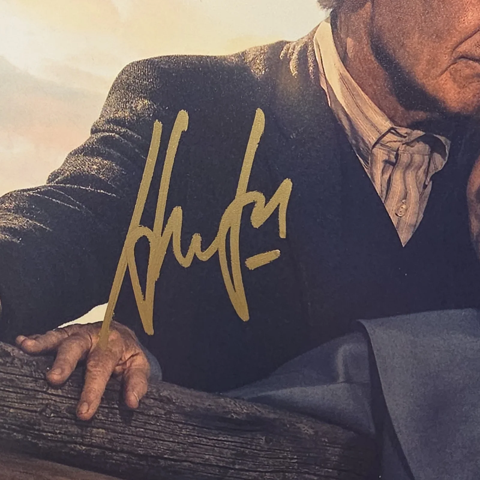 Harrison Ford 1923 Autographed Promo Photo Super Star Certification TV show, изображение 2