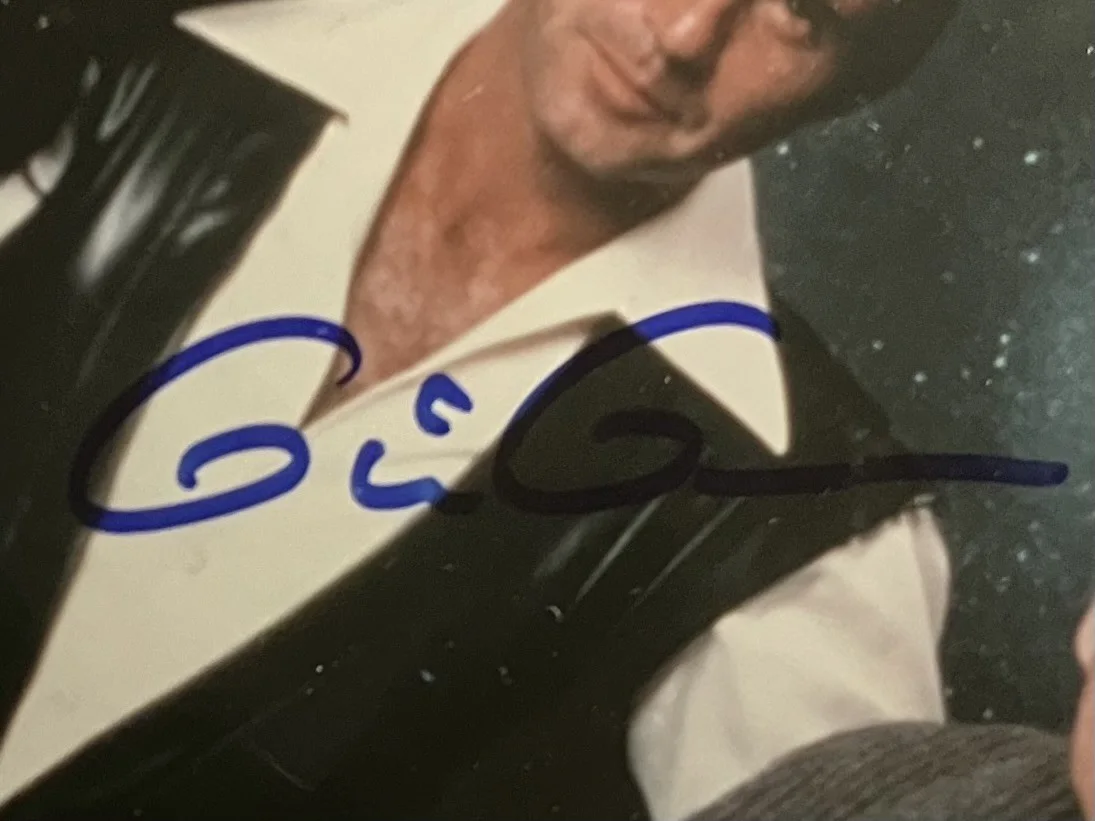 Gil Gerard, Erin Gray, Felix Silla — Autographed 8x10 Buck Rogers Promo Photo - 3 signatures!, image 3