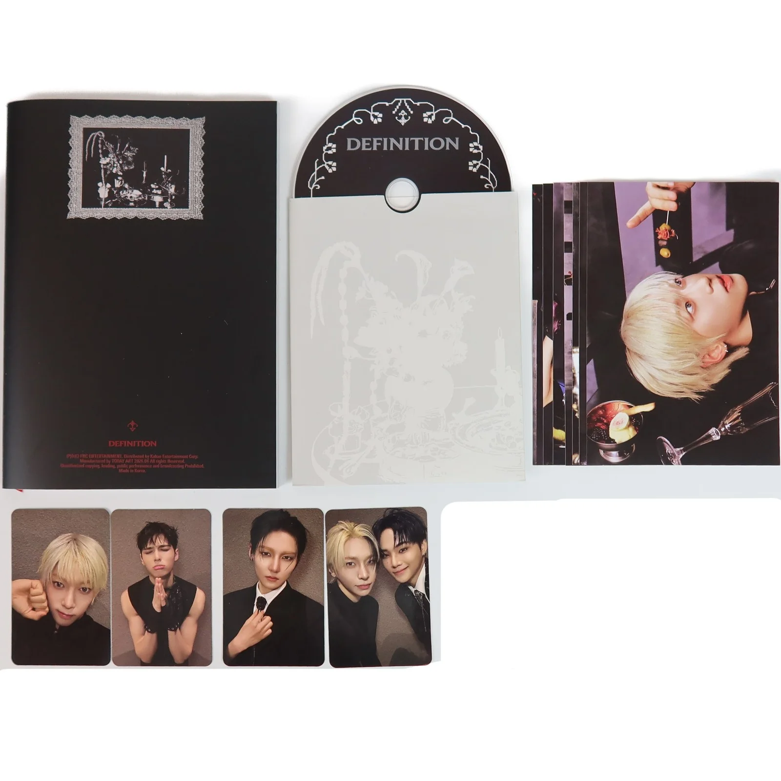Ampers&One - Definition 4th Mini Album Signed Promo CD 2026, изображение 2
