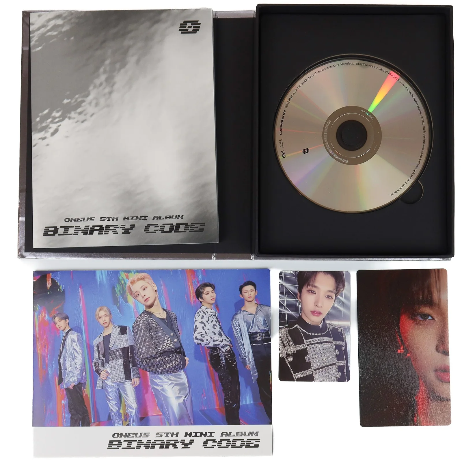 Oneus - Binary Code 5th Mini Album Signed Promo CD 2021, image 2