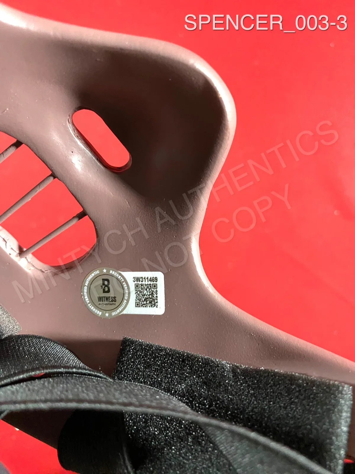 Spencer Charnas — Spencer Charnas Ice Nine Kills autographed signed Hannibal Lecter mask Beckett, image 3