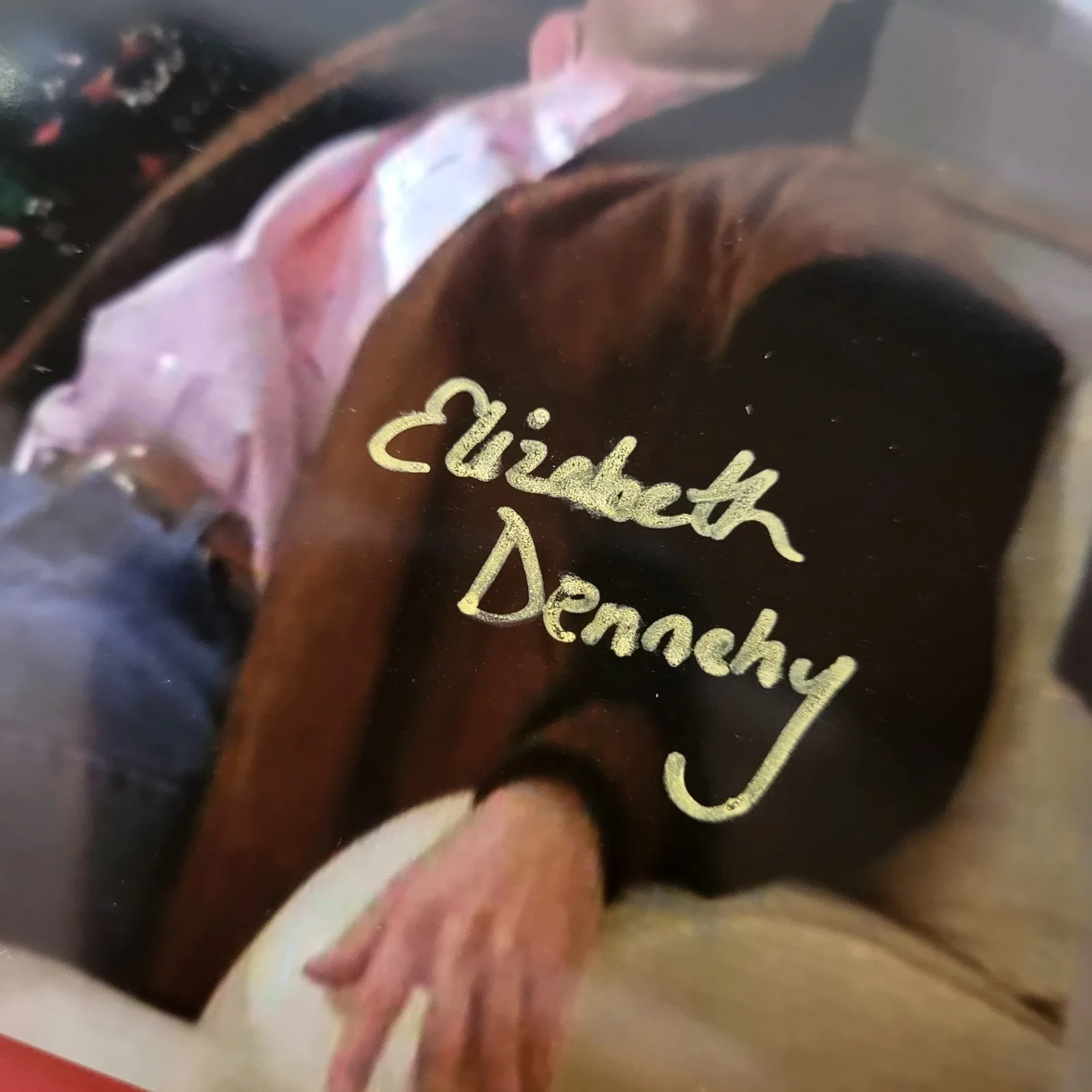 Elizabeth Dennehy — Elizabeth Dennehy Seinfeld Hand Signed 4x6 Autograph Photo A, image 2