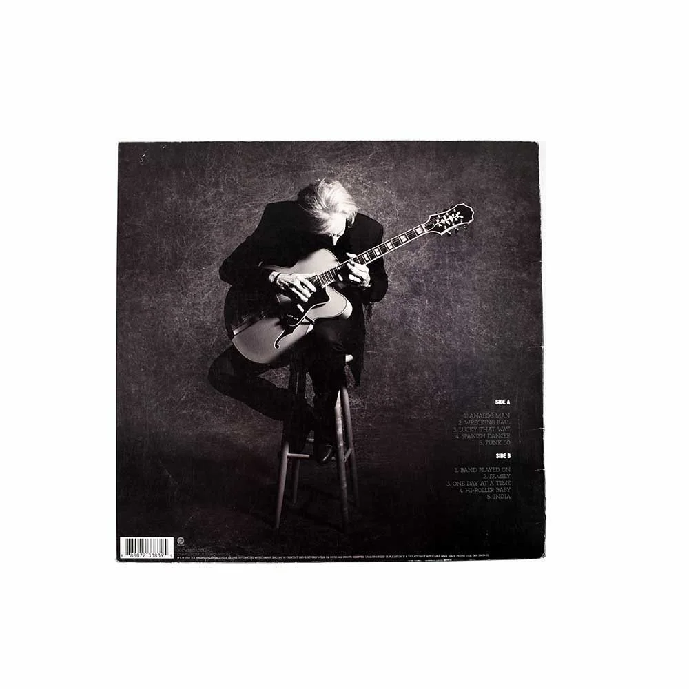 Joe Walsh Analog Man Record Album Cover LP Hand Signed Autographed JSA COA, изображение 2