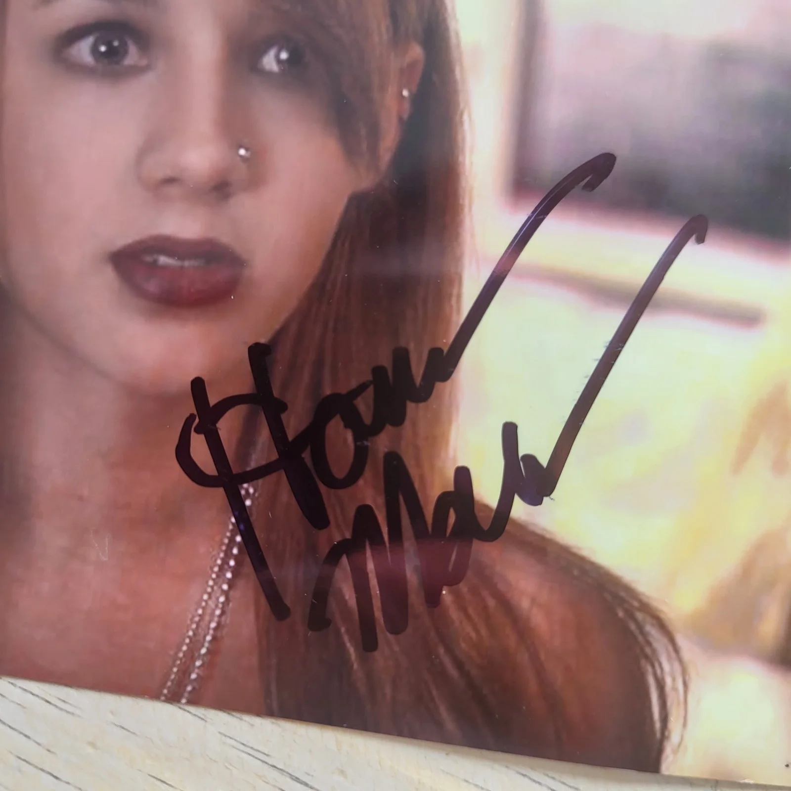Hannah Marks — Hannah Marks Weeds Hand Signed 4x6 Autograph Photo The Amazing Spiderman, изображение 2