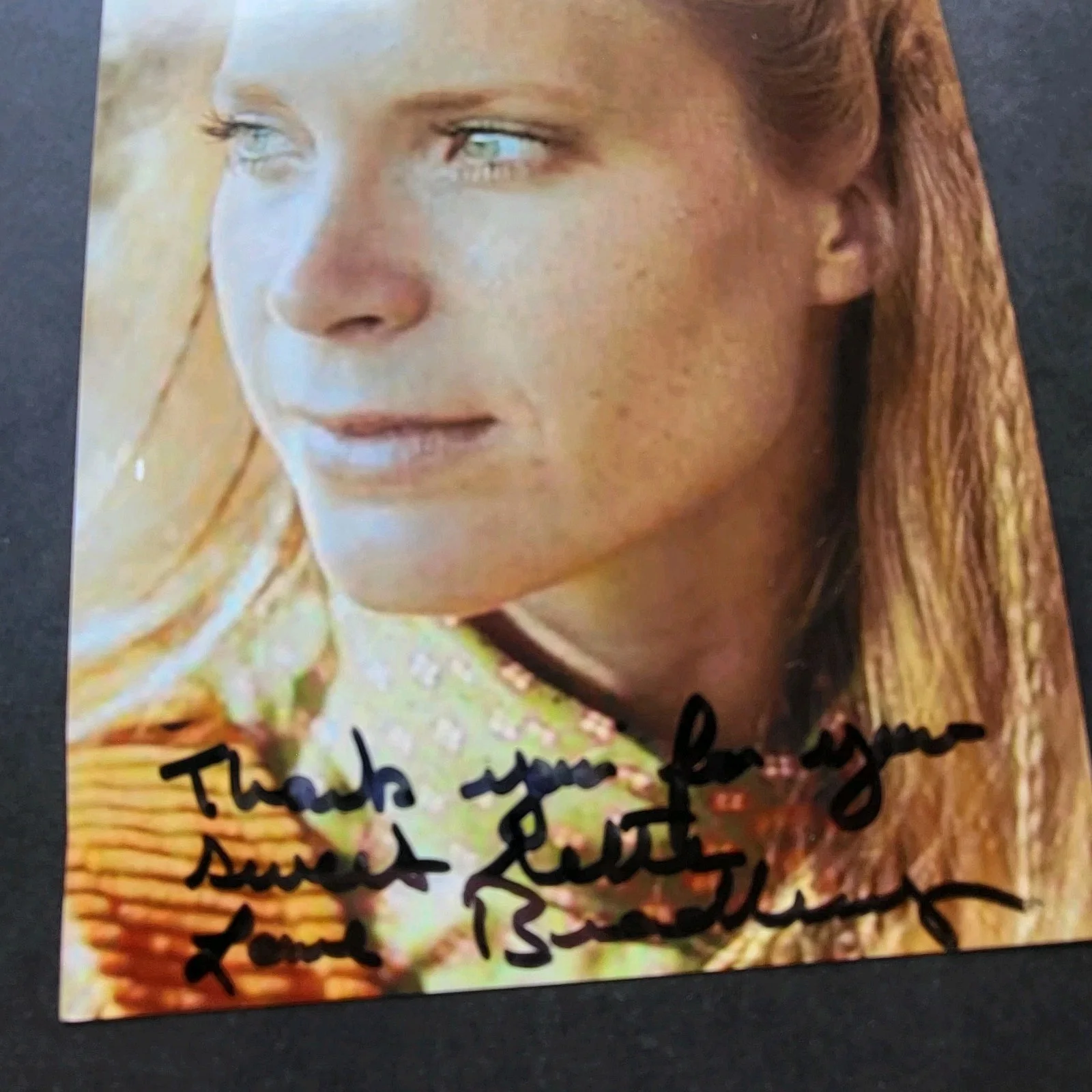 Lane Bradbury — Lane Bradbury Gunsmoke Hand Signed 4x6 Autograph Photo, изображение 3