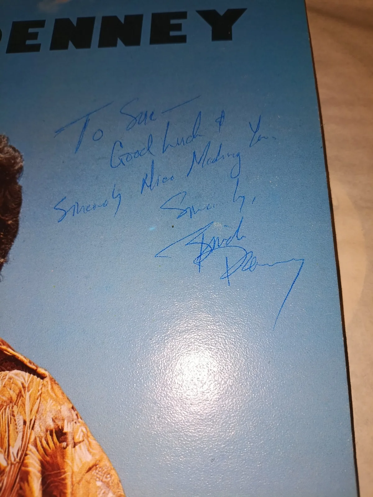 BIRCH DENNEY Autographed Record With Sleeve Hand Signed By The Artist Rare $95, изображение 2