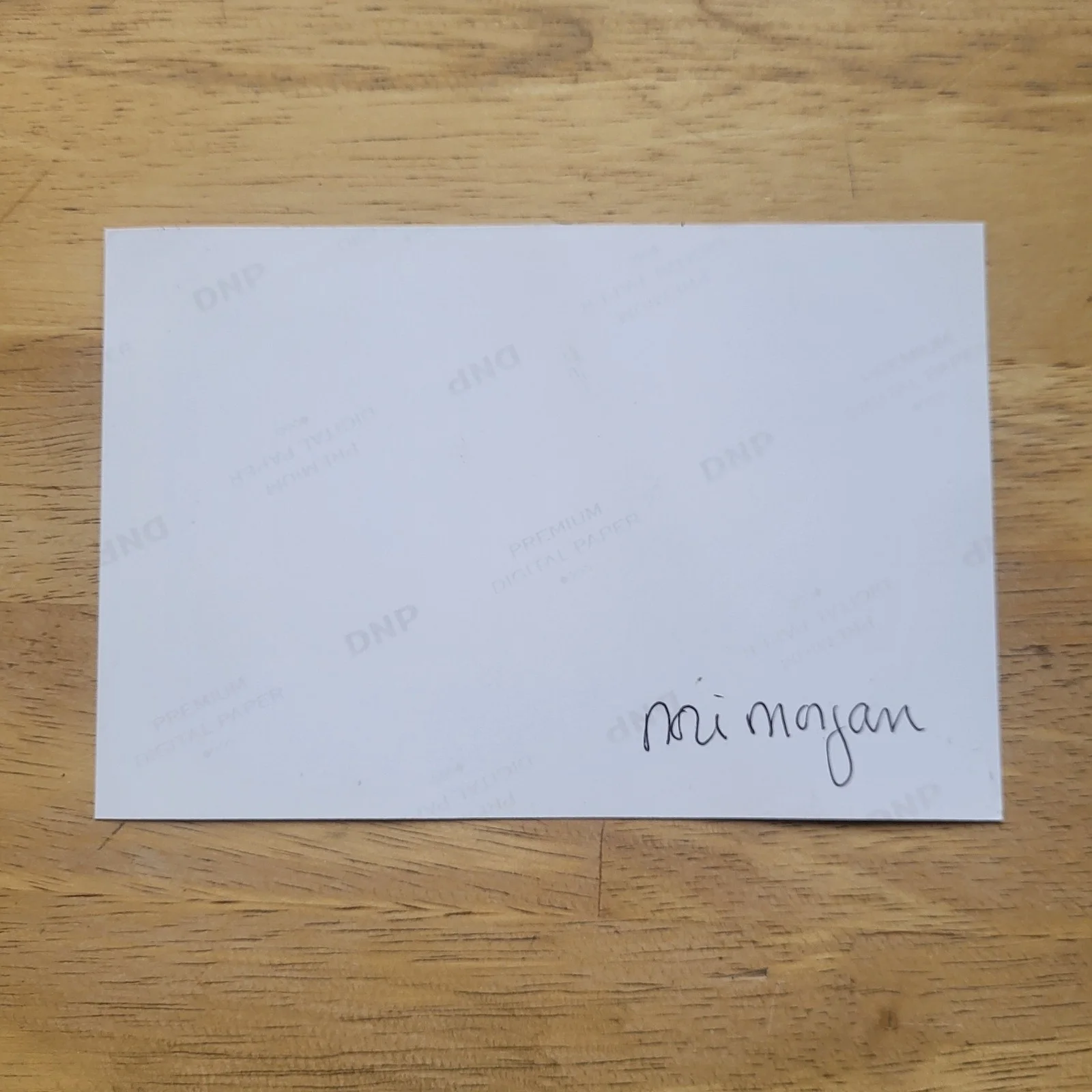 Nori Morgan — Nori Morgan The Lost Boys Hand Signed 4x6 Autograph Original, изображение 3
