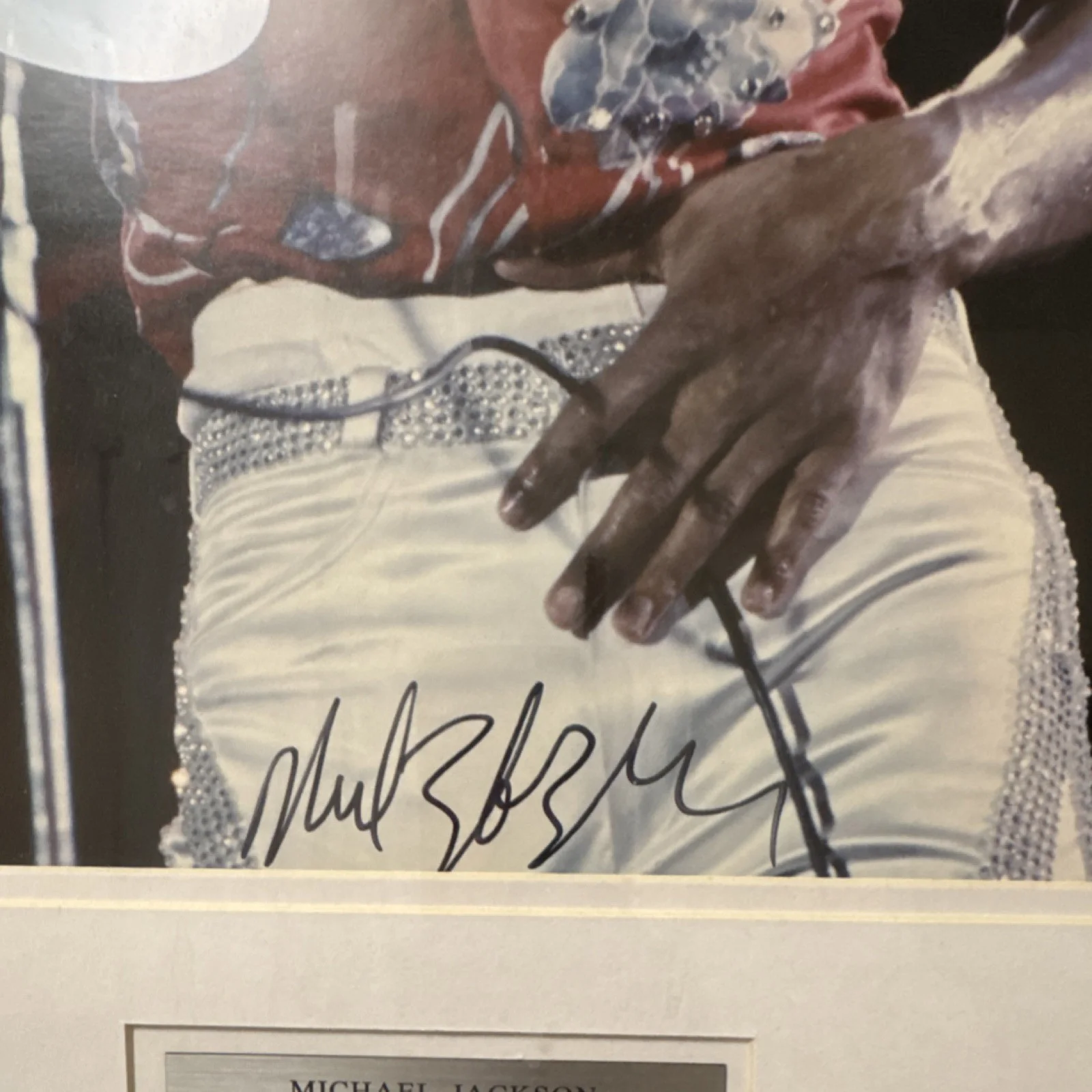 Michael Jackson The Forum Sept 1981 Neil Zlozower Original Signed Photo, изображение 3