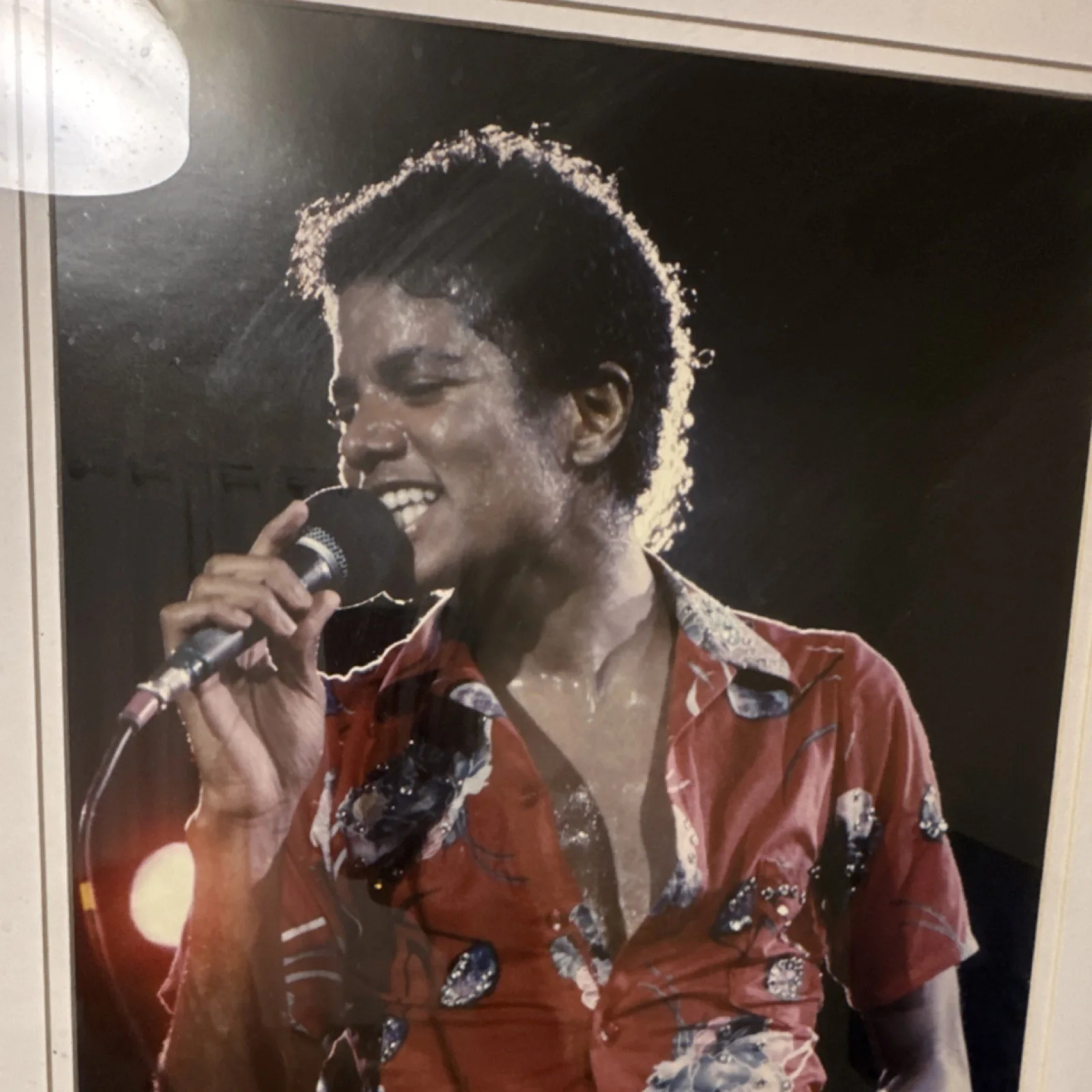 Michael Jackson The Forum Sept 1981 Neil Zlozower Original Signed Photo, изображение 4